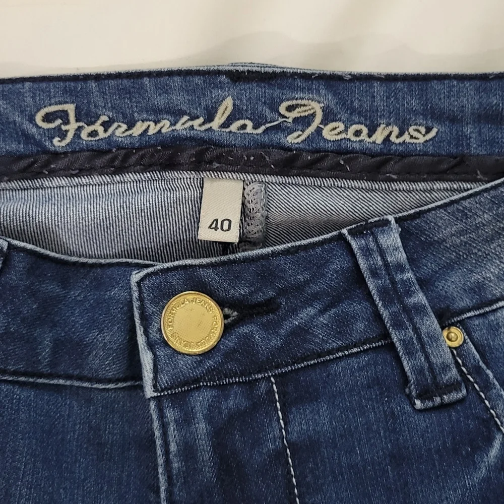 FORMULA Women's Blue Denim Jeans - Picture 3 of 7